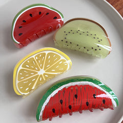 Fruit Hair Claw Clip