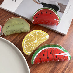 Fruit Hair Claw Clip