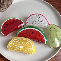 Fruit Hair Claw Clip