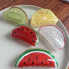 Fruit Hair Claw Clip